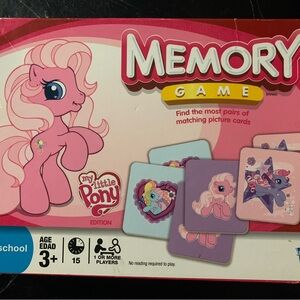My Little Pony G3 Memory Card 2009 Game Missing Pieces